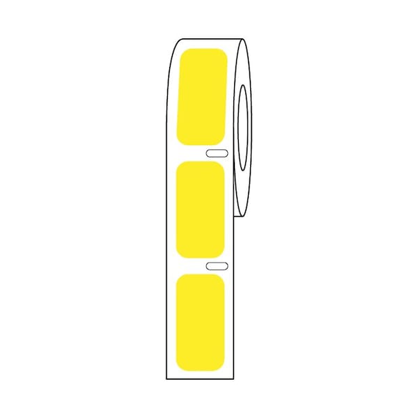 Label/Dot Combo Roll, Cryo, Direct Thermal, 33x13mm & 9.5mm Dot, for 2.0mL Tubes, Blue, 500PK
